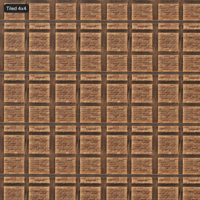 brick in timber framing wall texture — Ver 5