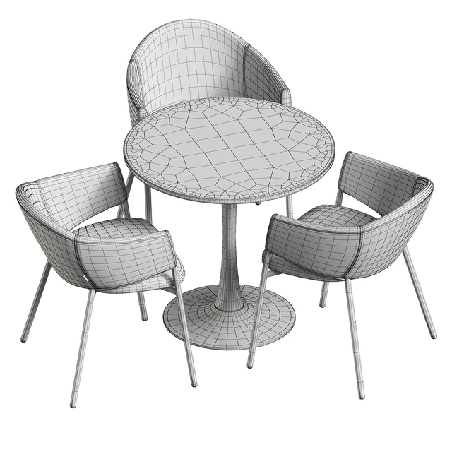 Tulip Eliza table and chairs Divan.ru — Descargar