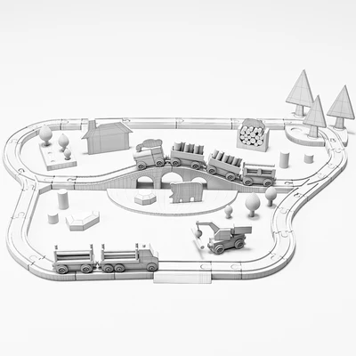 Tender Leaf Wild Pines Train Set Toy — Вид 4