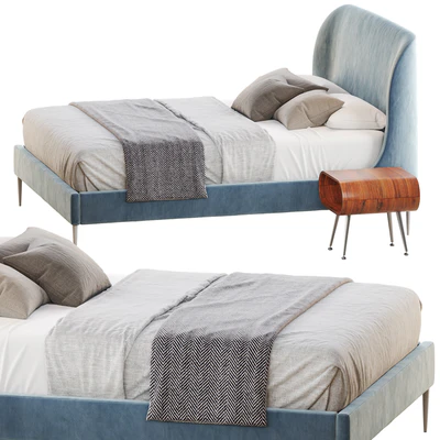 Lana upholstered bed — Ver 5