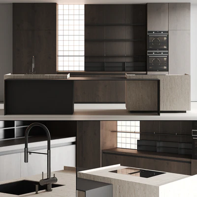 Modern kitchen with island 13 — Ver 1