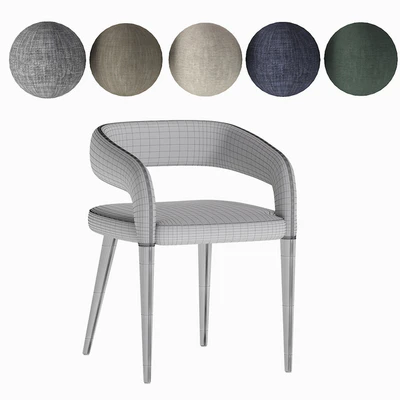 LISETTE GRAY DINING CHAIR CB2 — Ver 6