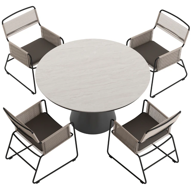 Coco Republic Milan Chair and Polo Table — Descargar