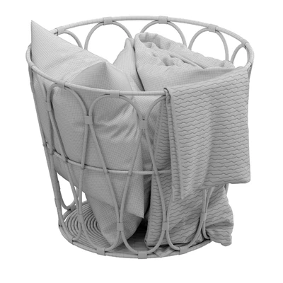 Basket with blanket — Вид 6
