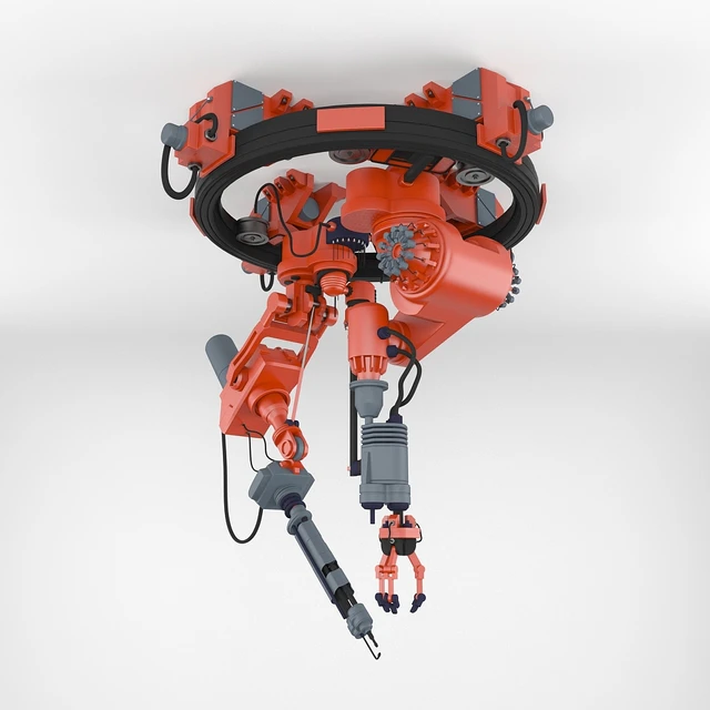 Industrial cutter with a manipulator — Descargar