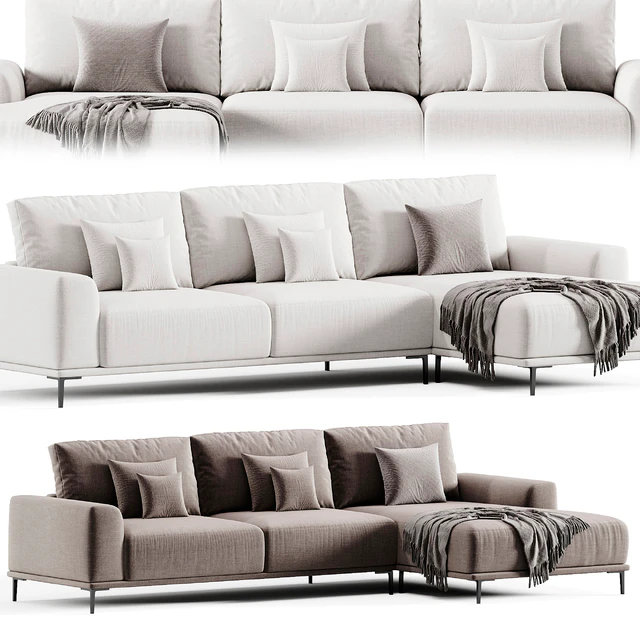 Sofa Lounge Montado By Eichholtz — Descargar
