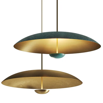 Atelier001 Cosmis Oxidium & Verdigris Pendant Lamps — Ver 1