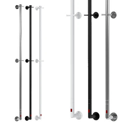 Electric heated towel rail Margaroli Arcobaleno 616CRB-1650 chrome — скачать