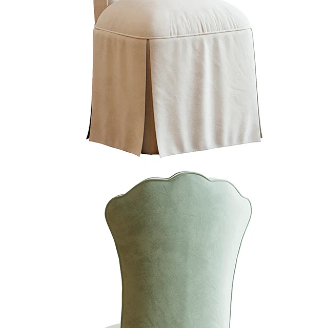 HORCHOW Allison Tufted Vanity Chair — Скачать