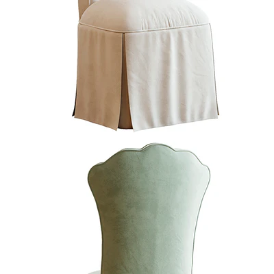 HORCHOW Allison Tufted Vanity Chair — Вид 3