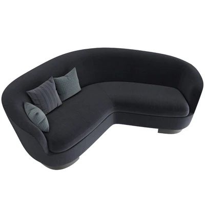Minotti Jacques Curved Sofa — Вид 3