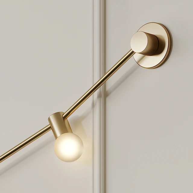 Garland of July 14th XS Gold Wall Sconce by CVL Luminaires — Скачать
