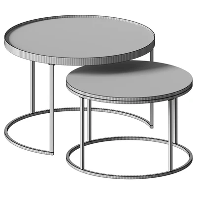 Walker Edison - Round Coffee Tables — Ver 2