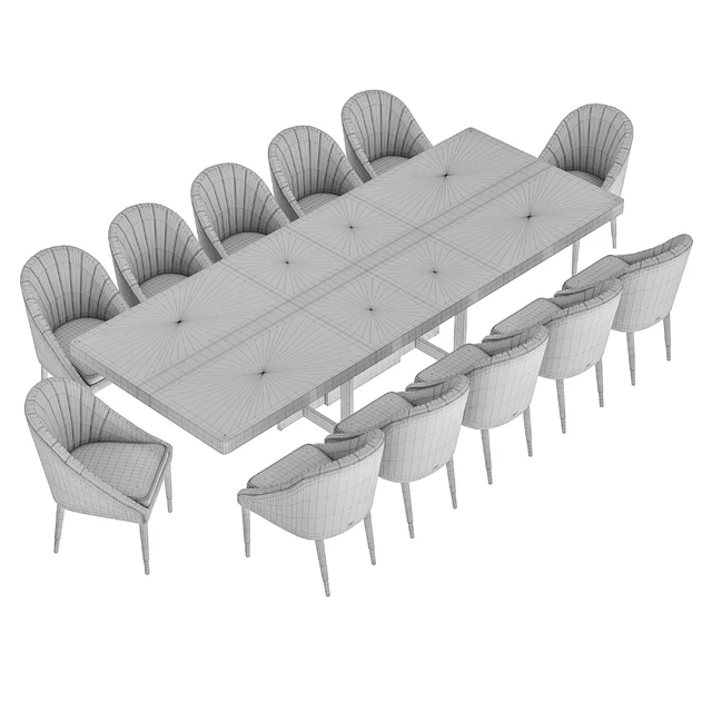 Garda Decor dining chair and Santa Barbara table — Descargar