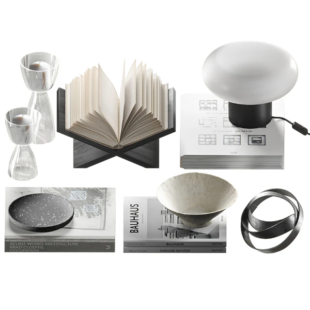 Coffee table decor set 032 — Descargar