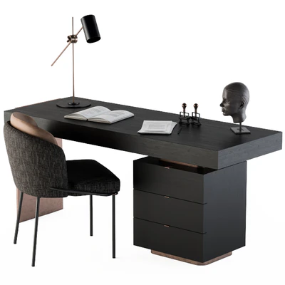 Minotti carson writing table — Ver 1