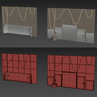 Headboard 3d Wall Panel 21 — Вид 4