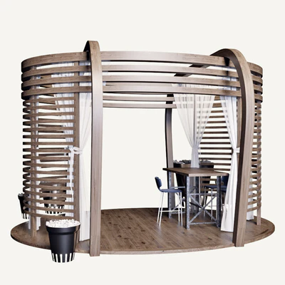 DDF OVIS Wooden gazebo — Вид 1