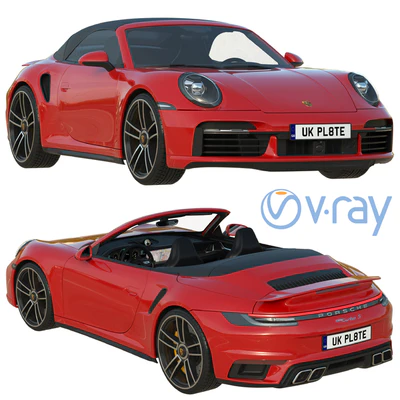 Porsche 911 Turbo S Cabriolet 2021 — Ver 1