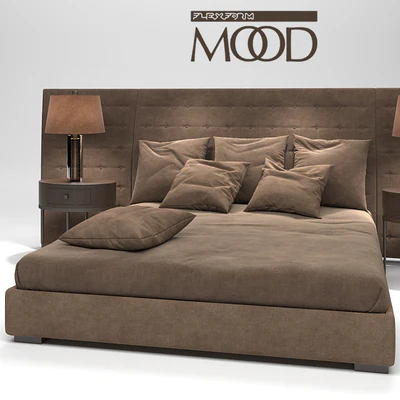 Flexform Mood Caress Bed — Вид 1