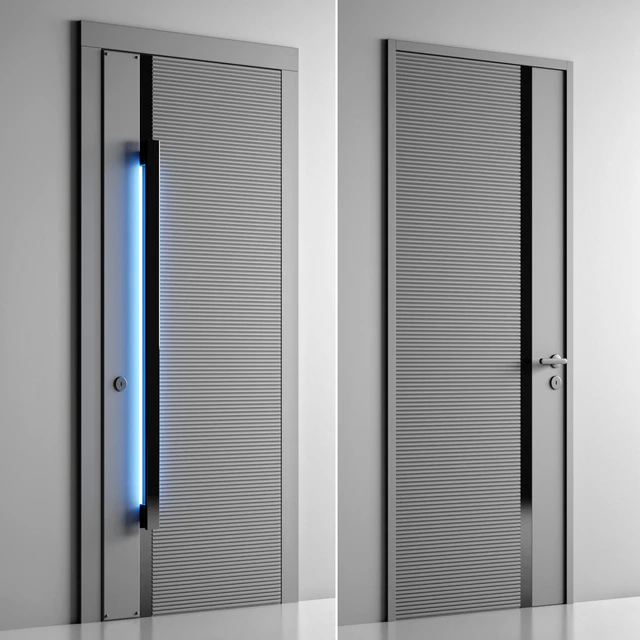 Entrance and interior door — Descargar