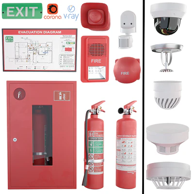 Security and fire alarms Fire extinguishers and sensors — Ver 1