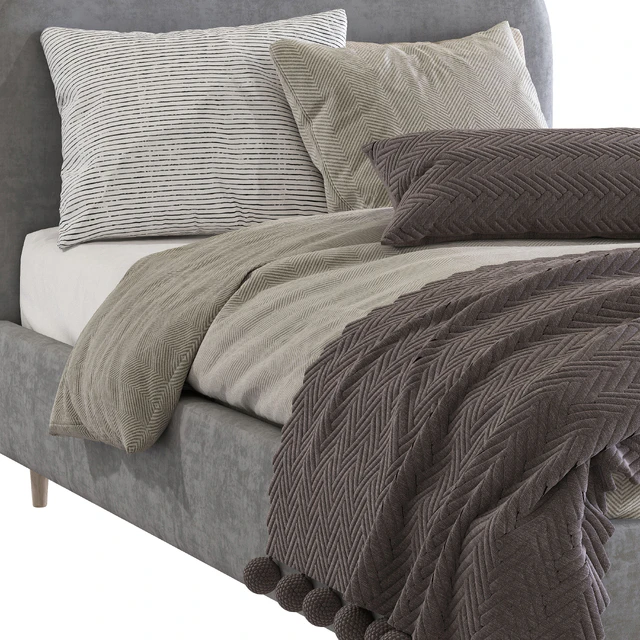 Contemporary bed 209 — Descargar