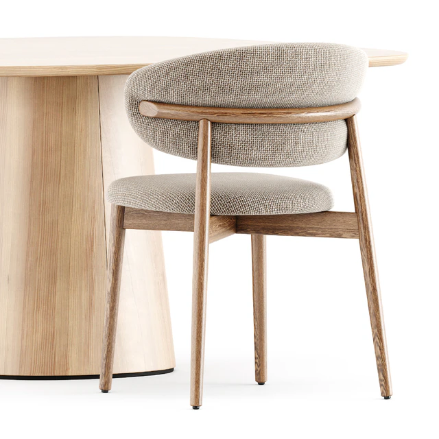 Oleandro chair by Calligaris and POV 462 table by Ton — Descargar