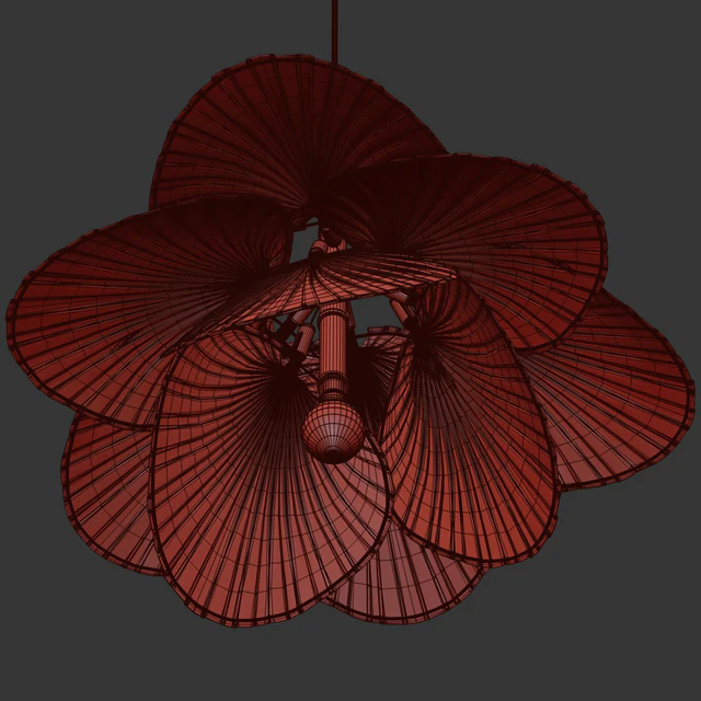 Dry leaf chandelier — Descargar