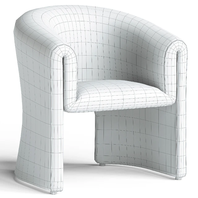 Dining chair Elmore, Portland Cream — Descargar