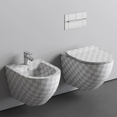 Bidet/Toilet bowl Ceramica Nova Metropol — Ver 3