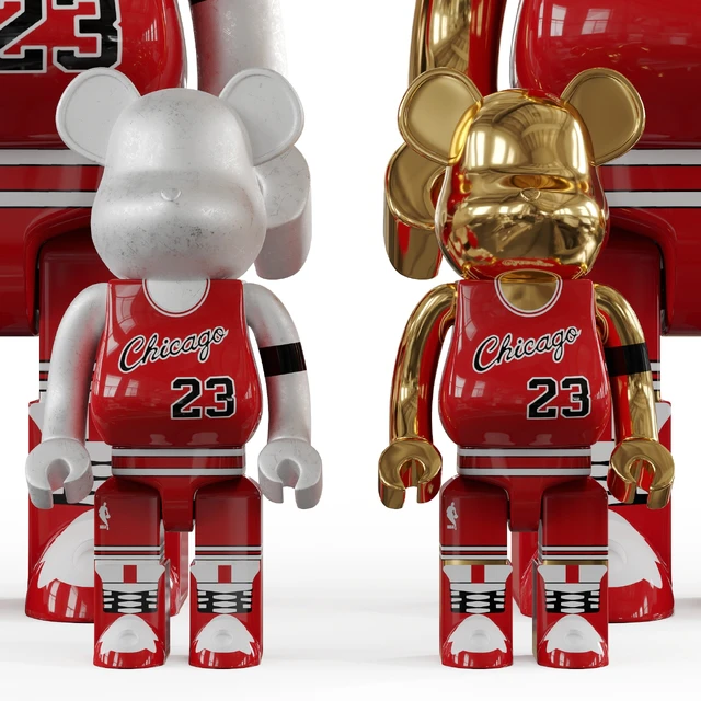 Bearbrick / basketball 23 Chicago Bulls — Descargar