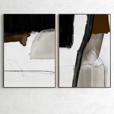 Plaster Two Photo Frame E-104 — Ver 5