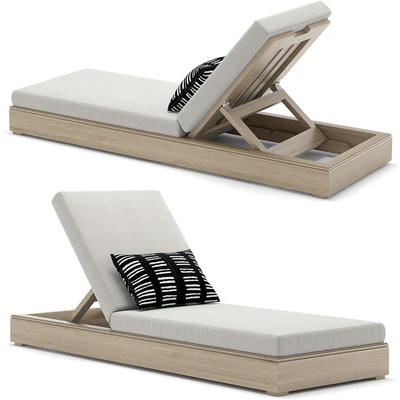 RH Outdoor Costa chaise — Вид 1