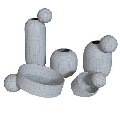 Bulb collection vases — Ver 3