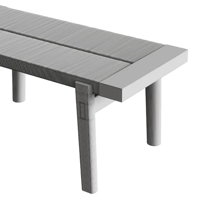 Poliform Home Hotel Bench — Ver 2