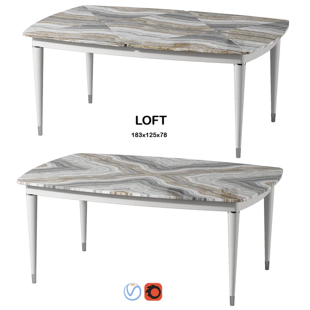 Estetica Loft table — Скачать