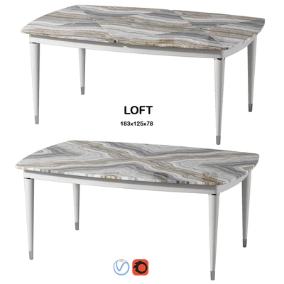 Estetica Loft table — Скачать