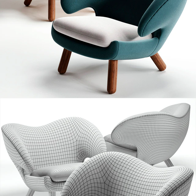 PELICAN CHAIR Finn Juhl — Descargar