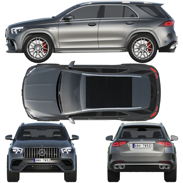 Mercedes-Benz AMG GLE 63 2021 — Descargar