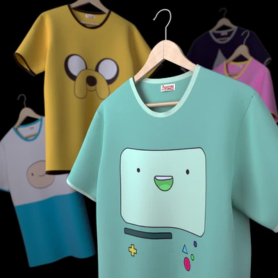 Collection T-shirts "Adventure Time" — Ver 1