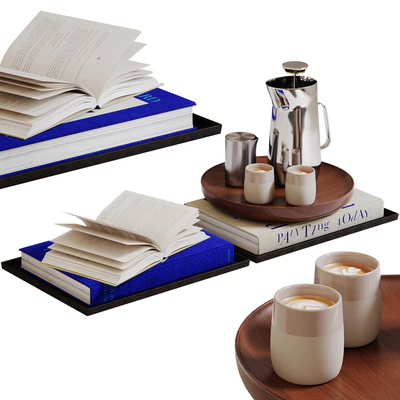 Decorative set with blue book — Вид 1