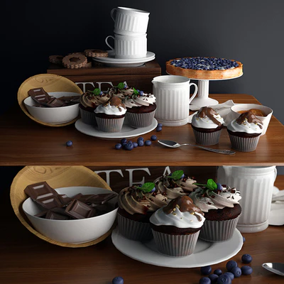 Chocolate set — Ver 1