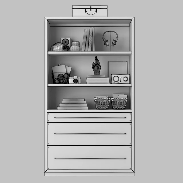 COLBIN WIDE BOOKCASE — Скачать