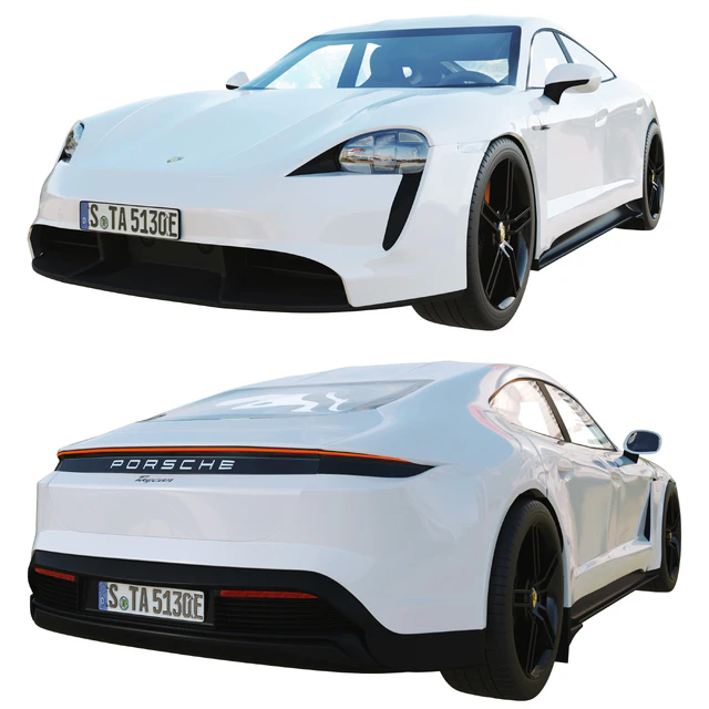 Porsche Taycan Turbo S — Скачать