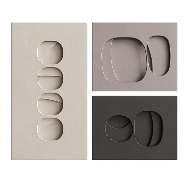 3DArt Relief3 in the style of spacialism — Descargar