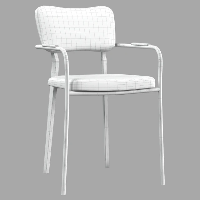 Klee Gray Bouclé Dining Chair — Descargar