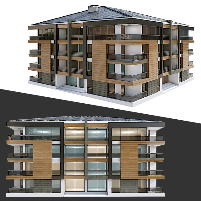 Modern Residential Building 17 — Скачать