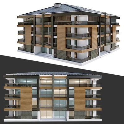 Modern Residential Building 17 — Вид 2
