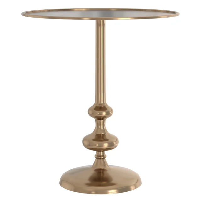 Tote Side Table Antique Brass — Descargar
